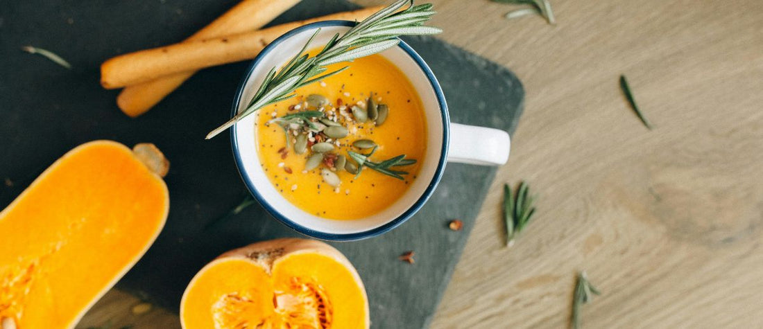 Cremige Kürbissuppe