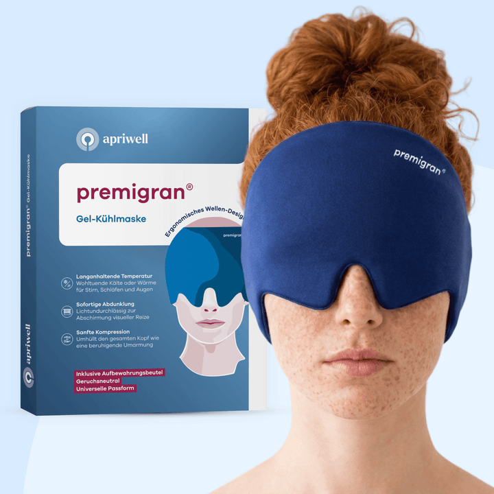 premigran® Gel-Kühlmaske mit Verpackung