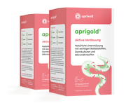 Produktbild
Aprigold® Aktive Verdauung. Natürliche Unterstützung mit wichtigen Ballaststoffen, Darmkulturen und Mikronährstoffen. 30 Tagesportionen Pulver und Kapseln. Hergestellt in Deutschland.