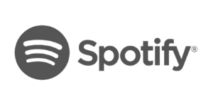 Spotify Logo mit Schriftzug Spotify.